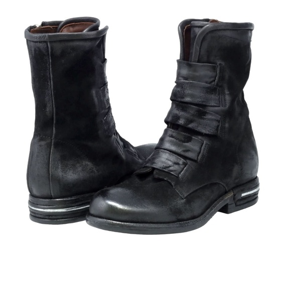 A.S 98 genuine leather boots - Picture 1 of 5